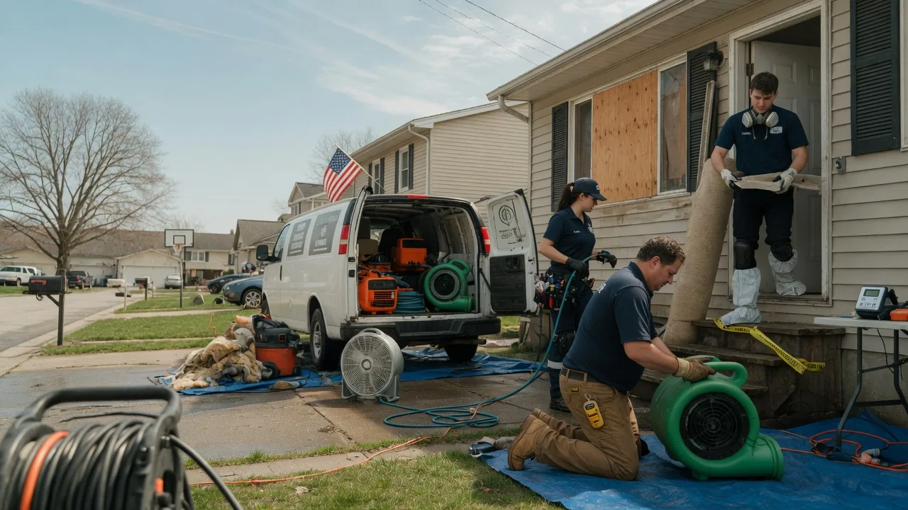 Water Damage Restoration in Princeton, IA near me